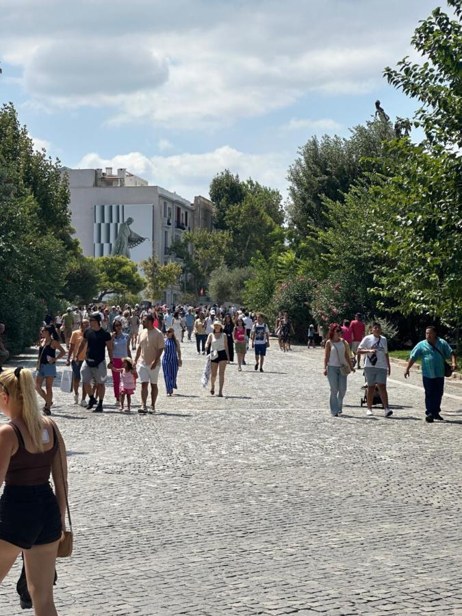 Modern Apartment 200M From Acropolis 100Mbps Netflix Athens Luaran gambar